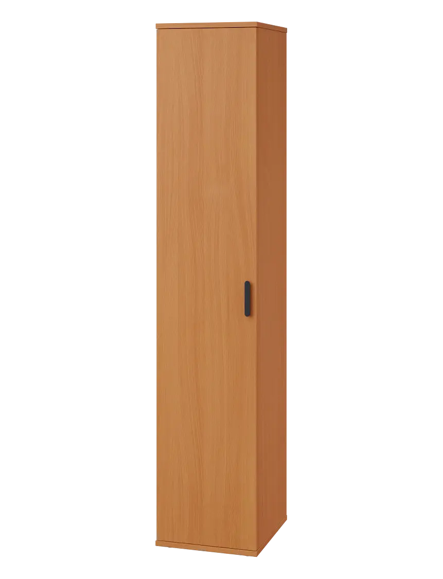 LN 5 - 3D kancelářská skříň, 1-dveřová, levá, 1822x360x400, buk Royal